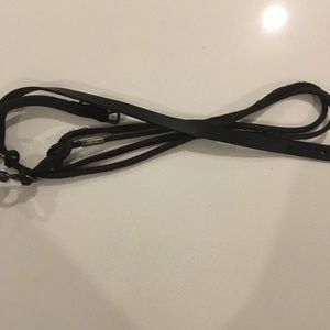 Men black wrist bracelet(wrap around)